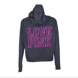 VS PINK bling zip up